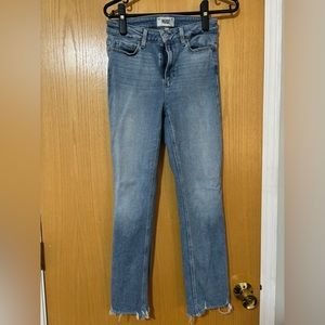 Paige Cindy Raw hem size 27